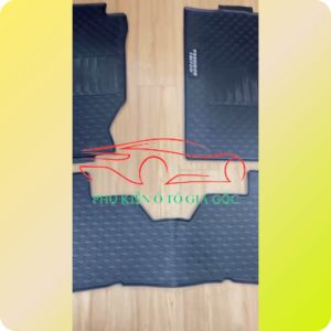 Thảm lót sàn cao su xe MitsubishiTRITON 2024 mẫu mới lót sàn cao su đúc NISSIN không mùi chống trượt vệ sinh tiện lợi