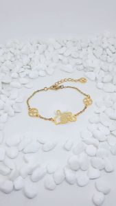 Gelang EXO-L + Gelang Fandom Kpop + Untuk Semua Usia + EXO-01 + Warna Tahan Lama Anti Karat Aman Dikulit