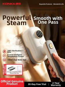 [China Plug Adapter Needed]KONKA | Handheld 2025 New Model Steamer
