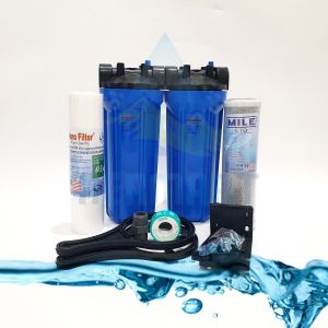 Aermart - Paket Filter Air GW 2 Housing - Sedimen&CTO - Filter Air Siap Pakai