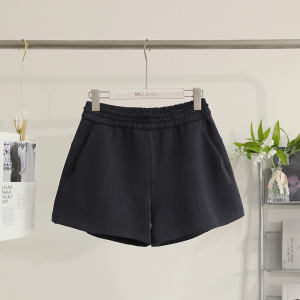 High Waist Copper Ammonia Thread Womens Running Fitness Sports Shorts Casual Versatile A-Line Waist Summer Fourths