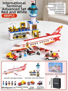 LALAPLAY | Educational Building Blocks Toy Airplane