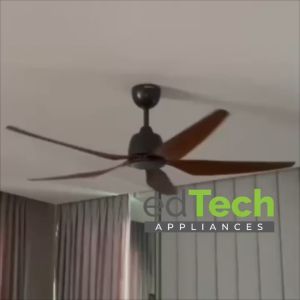 Sapphire 66” Ceiling Fan | FM6678S | DC Motor | Reversible Motor | 5 ABS Blades | Kipas Siling
