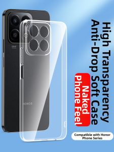 Henyou | Transparent Silicone Soft Phone Case Ultra-thin Drop-protection Full-lens Cover