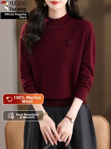 TUCANO | Thickened Warmth Womens 100% Wool Sweater