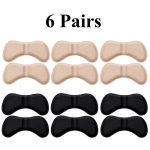 6Pairs Heel Insoles Patch Pain Relief Anti-wear Cushion Pads Feet Care Heel Protector Adhesive Back Sticker Shoes Insert Insole