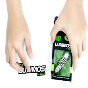 LAMPU LED MOTOR H6 LS3 LASER 2 WARNA WHITE YELLOW+senja ORIGINAL LUMINOS BY NINE