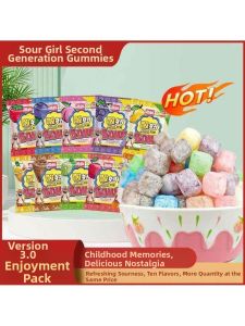 Nostalgic Mixed Flavor Gummies Snacks