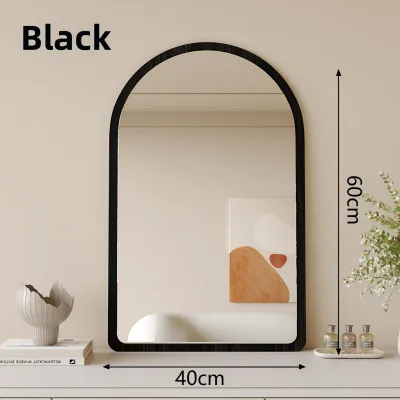 MU FENG ZHI NAN | Vintage Wall Mounted Mirror Arch Shaped