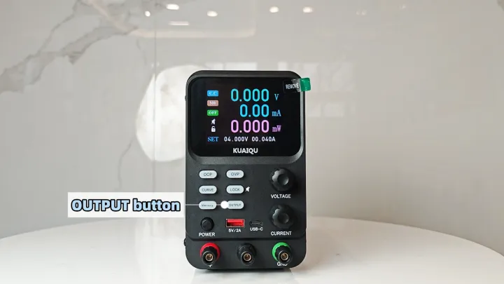 【Ship From MY】New 5 Digits Lab Dc Power Supply 30V 10A 60V 5A 120V 3A Mini Bench Power Supply For Electronic Test, Recorded Voltage And Current Curve Graph In PC