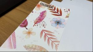 MP00 QUAFF A4 size Pearl Scent Scented Paper 180GSM White (20sheets/pack)