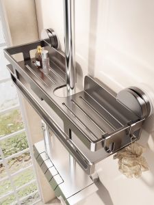 youqin | Suction Bathroom Organizer