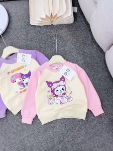 Áo thu đông dài tay họa tiết kuromi cho bé trai bé gái  cho bé áo nỉ dài tay cho bé đi chơi đi học