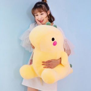 Boneka Dinosaurus lucu ukuran 35cm stuffed Bahan halus Lembut boneka viral murah SNI