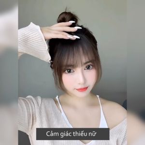 Tóc giả mái thưa với tóc mai restyleable-HAUSE