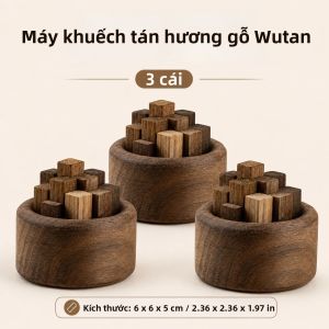 Máy Khuếch Tán Tinh Dầu Không Cần Nước Bằng Gỗ Liệu Pháp Hương Thơm Thụ Động Vật Trang Trí Bàn Làm Việc Nhà/văn Phòng Giá Đỡ Nến