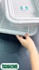 Rổ Nhựa Chữ Nhật Đốt Trúc Rổ Nhựa Đựng Đồ Đa Năng Cao Cấp VIỆT NHẬT HOKORI 3536/37/38/39 - TADAHOME