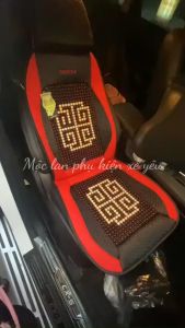 (giá sỉ) 1 Bộ Áo Ghế Hạt Gỗ TANGDI Hoa Văn Cao Cấp - Chống Nóng Massage Lưng - Hàng Mới 2023 otofunmoclan