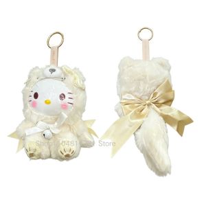 Sanrio | Bộ Đồ Chơi Thú Bông Hello Kitty Kuromi Fox Island Series Vinyl Plush Blind Box Dễ Thương Mặt Dây Chuyền Hoạt Hình Đồ Trang Trí Túi Xách Quà Tặng Cho Bé Gái Từ 14 Tuổi Trở Lên