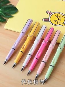 🔥chageey👍 Unlimited Writing Pencil No Sharpening Eternal Pencil Students Novelty Lead No Ink Erasable Infinity kids Pencil Not Easy Break Lead HB Erasable Pencil