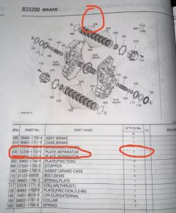 Separator Plate 10pcs 52200-17520 For KUBOTA Harvester PARTS 688 DC70