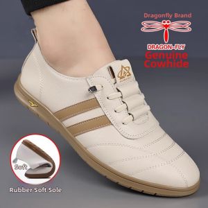 DRAGON-FLY | Business Casual Breathable Leather Shoes Men Soft Sole