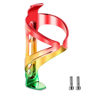 West Biking | WEST BIKING Bicycle Bottle Holder Lightweight MTB Water Bottle Cages Colorful Gradient Plated Bottle Holder Mountain Road Bike