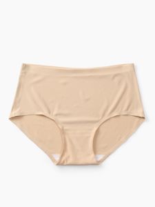 กลางเอวกางเกงสีบริสุทธิ์สําหรับผู้หญิงผ้าไหมน้ําแข็งวัสดุชุดชั้นในที่มองไม่เห็นเหมาะสําหรับงานแต่งงานรูปภาพและชุดยาวกลาง