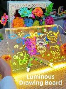 MONLEYTA | Magic Educational LCD Drawing Board For Girls Home Use Erasable Writing Think Tank Toys Childrens Learning Paintboard