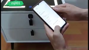 Smart Nightstand: Simple Multifunctionality with Light, Fingerprint Lock & Wireless Charging