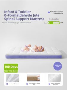 LIMENGSI | Infant Toddler Spine Protecting A-Class Hemp Latex Mattress