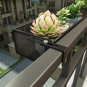 Multi-use Flower Rack for Balcony Window Sill