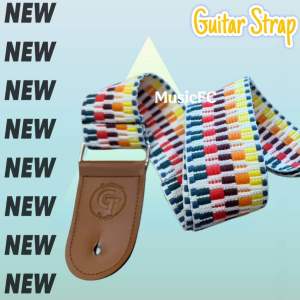 gt guitar strap leather | สายสะพายกีตาร์ ใช้งานดี มีเก็บปลายทาง