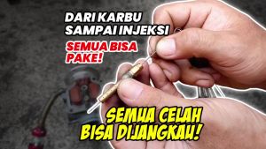 Grip-On Tip Cleaner 26 Pcs Stainless W/ Brush Pembersih Karburator Tipe Jarum Kawat Ulir dan Sikat