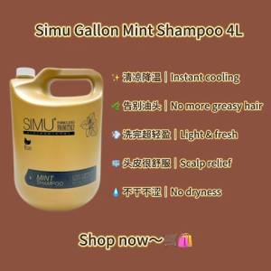 Simu Professional Gallon Mint Shampoo 4000ml