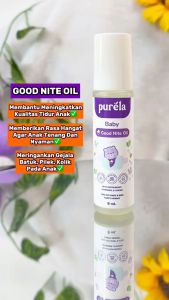 PURELA Baby Good Nite Oil Minyak Pijat Bayi Aromaterapi 8ml