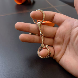 Original Small Scarf Buckle Ribbon Horsebit Buckle Matching Scarf Special French Alloy Buckle H Home Bag Straps Decoration