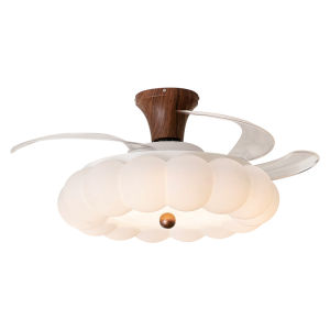 FANCY LAMP CLUB | Đèn Quạt Trần Phòng Ngủ Trẻ Em Phong Cách Kem Cổ Điển Pháp