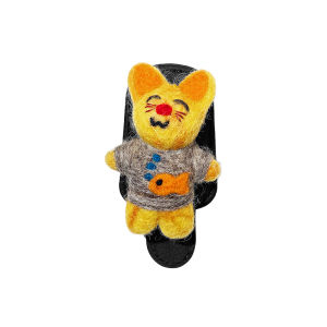 SANZHIXIONG | Cute Cartoon Felt Animal Car Decorative Glasses Clip