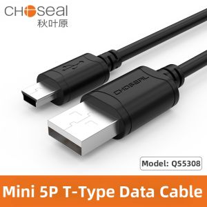 Choseal | Universal Mini USB T-Type Data Cable for Charging and Data Transfer