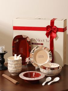 High-End Feel Ceramic Dinner Set