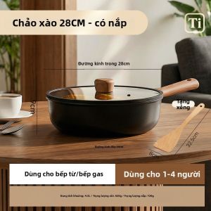 Onlycook | Chảo Chiên Sâu Nhẹ Không Dính