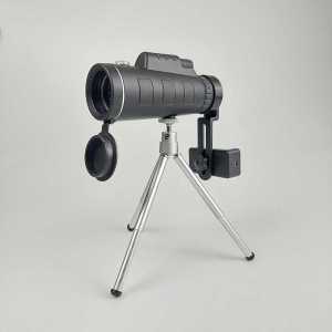 Lensa Fotografi HP Smartphone Kualitas Impor Set Lengkap Tripod Portable Tele Zoom HD 40X60 Monocular Telescope untuk Smartphone