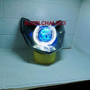 Biled Supra x 125 Batman | Reflektor Lampu Depan Honda Supra x Batman Model Custom Biled ala-ala