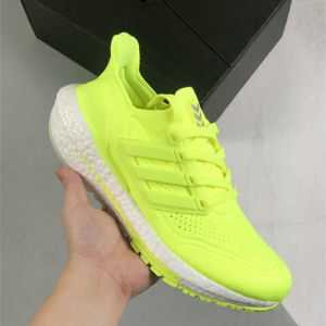 Breathable Sport Shoes Mens Womens Running Shoes Lightweight Outdoor Fitness Fluorescent Green Soft Bottom Casual Shoes