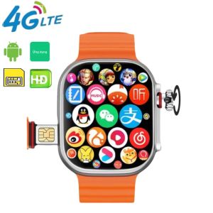 Đồng Hồ Thông Minh 4G CDS9 Với Camera Xoay GPS WiFi Theo Dõi Nhịp Tim Bộ Nhớ 256GB Hệ Điều Hành Android Dành Cho Người Lớn