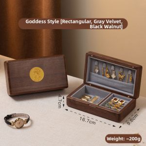 FANHAN | Pure Wood Portable Jewelry Box