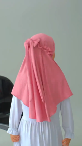 Jilbab Anak Bayi 0-1-2-3-8 tahun HIJAB ANAK PITA RICIS Kerudung bayi hijab bayi jilbab anak bayi jilbab bayi hijab anak