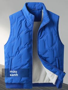 BINHANG | Áo Gile Dày Ấm Áp Cổ Tròn Phong Cách Thường Ngày