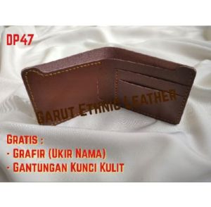 Dompet Kulit Pendek Pria Pull Up Premium Full Kulit Garut Handmade (DP47)